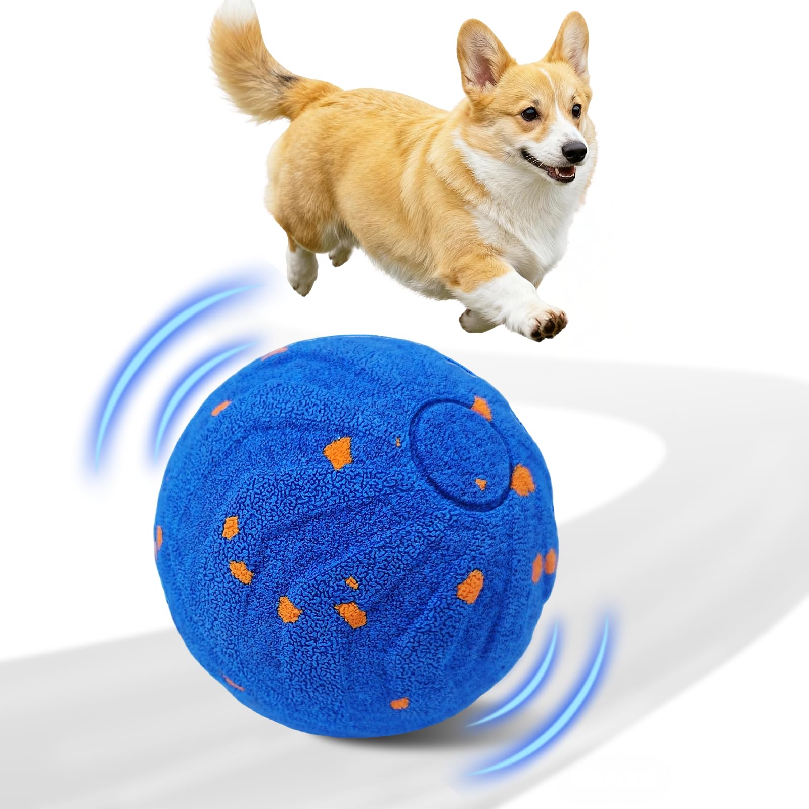 Automatic Moving Dog Ball - Interaktywna piłka dla psa, automatycznie ruchome