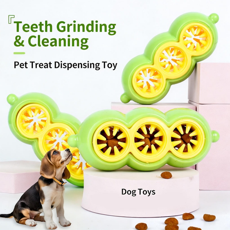 Rubber Treat Dispensing Dog Toy - Interaktywna zabawka dla psa, która dozowuje