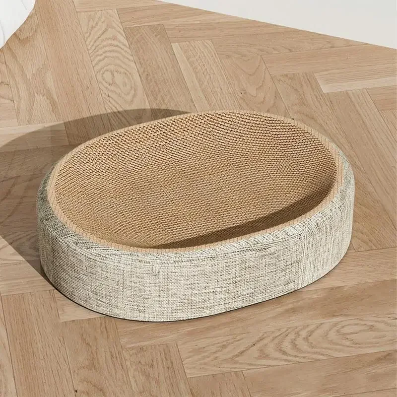 Pet Beds - Owalna podkładka do drapania dla kotów,