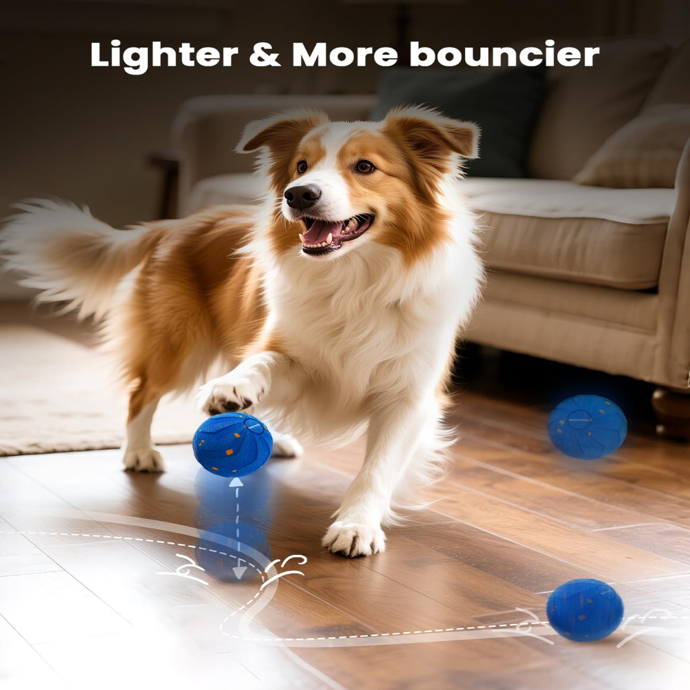 Odporne na ugryzienia intelige – Automatic Moving Dog Ball recenzja i cena