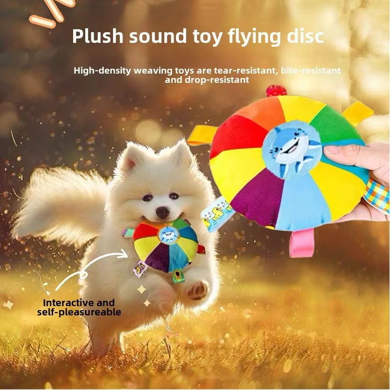 Pluszowa zabawka dla psa - int – Flying Disc Dog Training Toy recenzja i cena